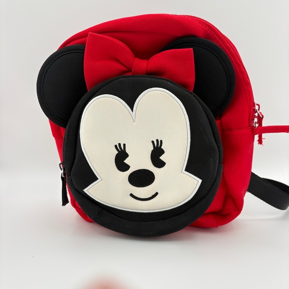 Disney Store Minnie Mouse Mini Backpack Red - Picture 2 of 8